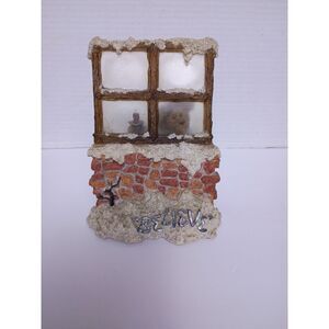 Boyds Bears The Bearstone Collection #27606 Finnegan "Do You Believe?" Figurine